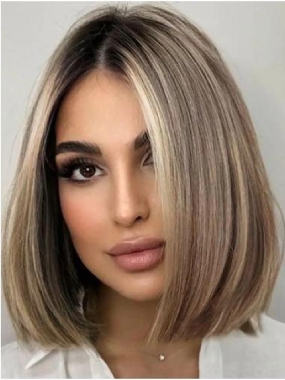 10" STRAIGHT BOBS REMY HUMAN HAIR WIGS FOR WOMEN